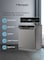 Bompani 15-Place Setting Dishwasher - Premium Inox Finish, Turbo Fan, 8 Programs, LED Display, Overflow Protection, 4-Star Energy Rating, One-Year Warranty - BO5021ST Silver