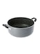 Delcasa Non-Stick Aluminum Casserole Grey/Black 26centimeter