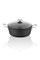 TAC - Corvina  7Pcs Cast Cookware Set- Made in Turkey-Black Color
