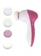 Generic 5-In-1 Facial Massager Pink/White