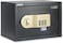 Rubik Safe Box A4 Document Size Locker Security Safety Deposit With Key and Keyless Entry RB25AJ (25x35x25cm) Black