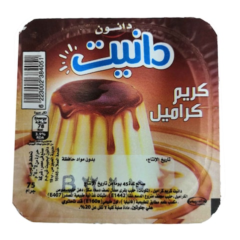 Danette Cream Caramel - 75 gram