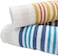 1CHASE&reg; HoneyComb Stripe Kitchen Towel, Reuseable super soft and Absorbent 100% Cotton Pack Of 8 (38 x 64)