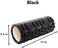 ULTIMAX EVA Yoga Foam Roller Floating Point Gym Physio Massage Fitness Equipment Massager for Muscle Multicolor (Black) - 35cm