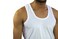 3 - Pieces Rayan Men Vest Undershirt Cotton 100% white 3XL