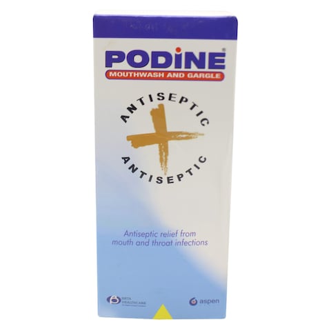 Aspen Beta Healthcare Podine Antiseptic Mouthwash And Gargle 100ml