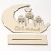 Aiwanto  Home decoration of Moon Islamic Mosque Plaque Festival supplies Decoration