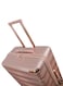Senator Brand Hardside 4 Piece Set of 4 Wheel Spinner Luggage Trolley in Rose Gold Color A5125-4_ROS