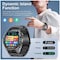 Smart Watch Answer Make Calls, 2023 Fitness Watches With Sports Blood Oxygen Heart Rate Sleep Monitor, Smart Watch For Women Men Black