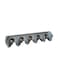 Generic - Wall Mount Mop And Broom Holder Grey