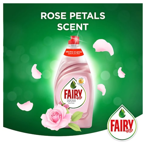 Fairy Dishwashing Liquid Soap Rose Petals 750ml Pack of 2