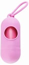 Doreen Pet Cat Dog Poop Bag Dispenser Waste Garbage Practical Poop Bags Set Pets Cat Dogs Trash Cleaning Supplies (Color : Pink)（GC298A）
