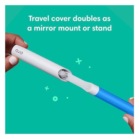 QUIP ADULT ELECTRIC TOOTHBRUSH BLUE