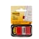 Post-It 3M Flag Red 680-1, 50 Flags/Pack, L 2.54 x B 4.32 cm