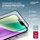 Moxedo 3 in 1 Protection Pack, Tempered Glass Screen Protector, Clear Case and Camera Lens Protector Compatible for iPhone 14 Plus (Clear)