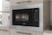 Indesit Built In Microwave with Grill, 25L Capacity, Self Cleaning Function, MWI 125 GX UK, 800W, &lrm;Stainless Steel
