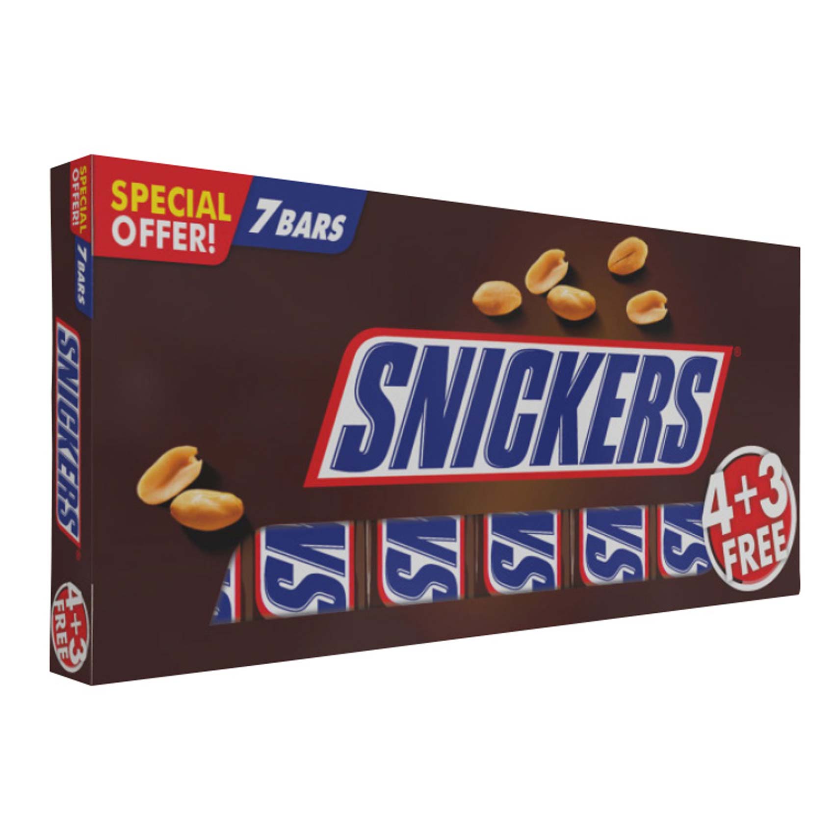 Buy Snickers Chocolate 50gx7 Online | Carrefour UAE