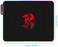 Redragon Neptune Gaming Mouse Mat Xxl Surface Lighting RGB USB Surface Non-Slip Waterproof Large Mat Retro LED Light For PC And Mac (Medium)