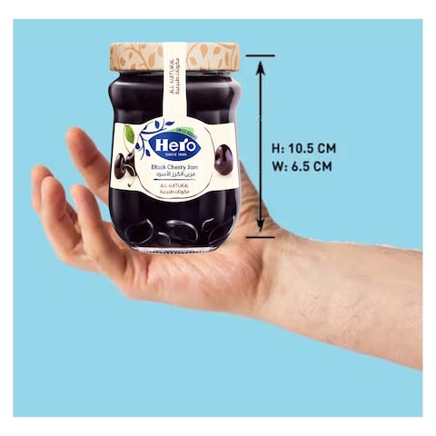 Hero Black Cherry Jam - 350 gm