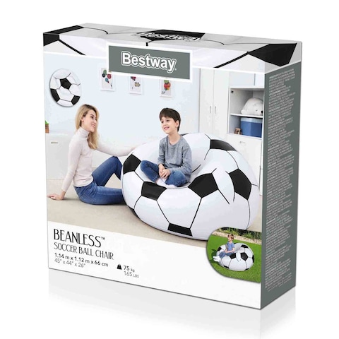 Bestway Beanless Soccer Ball Chair 114 x 112 x 71 cm