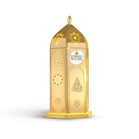 Ferrero Rocher Ramadan Lantern Fine Crunchy Hazelnuts Milk Chocolate 225g