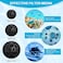Vsell24 50Pc 36mm Filter Bio Balls Aquarium Fish Tank Pond Filter Biological Filter Media Black Balls