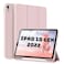 HYX Case For iPad 10th Generation Case 2022, iPad 10.9 Inch 2022 Slim PU Trifold Stand Cover, Pink