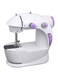 Generic Portable Mini Sewing Machine Hhe-7752 White/Purple