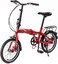 Vego Fold Folding Bike 6 Speed 16 Inch, Red
