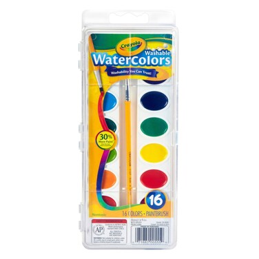 Crayola Washable Water Colors 16 Colors
