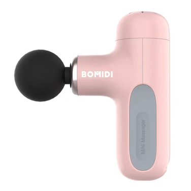 Bomidi M1 Portable Mini Massage Gun With High Torque Motor &amp; 4 Unique Attachments   2500mAh Long Battery Life - Pink