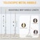 PVA Folding Sponge Mop 28cm, Telescopic Handle Folding Squeeze  3 Extra Super Absorbent PVA Sponge Refill   Household Cleaning Tool  Best for Kitchen, Tiles, Multi-Surface Hard Floor (1+3)