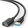 UGREEN USB 3.0 Extension Male Cable 2m Black