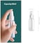 12 Pack 50ml Plastic Spray Bottles Empty Bottles Plastic Spray Clear Empty Fine Mist Plastic Mini Travel Bottle Set Bottles Refillable Liquid Containers