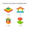 Creative Brick Shape Big Building Block
