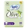 Sofy Slim Olive Oil Moisturizer 30 Sanitary Pads Large White