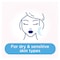 Johnson&#39;s Cleansing Face Micellar Wipes - Moisturizing - Dry Skin - 25 Wipes