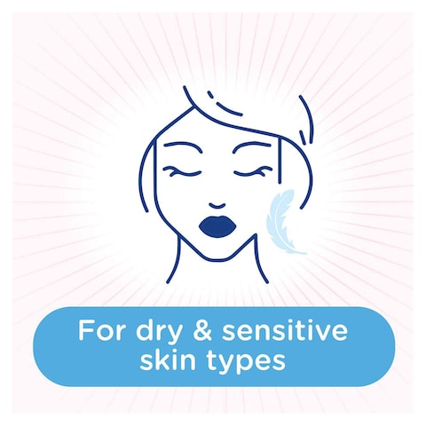 Johnson&#39;s Cleansing Face Micellar Wipes - Moisturizing - Dry Skin - 25 Wipes