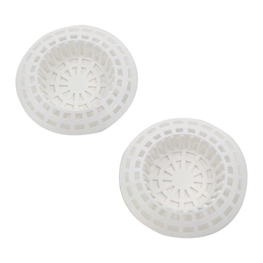 Home Pro Plastic Sink Drain Strainer White 4.5cm 2