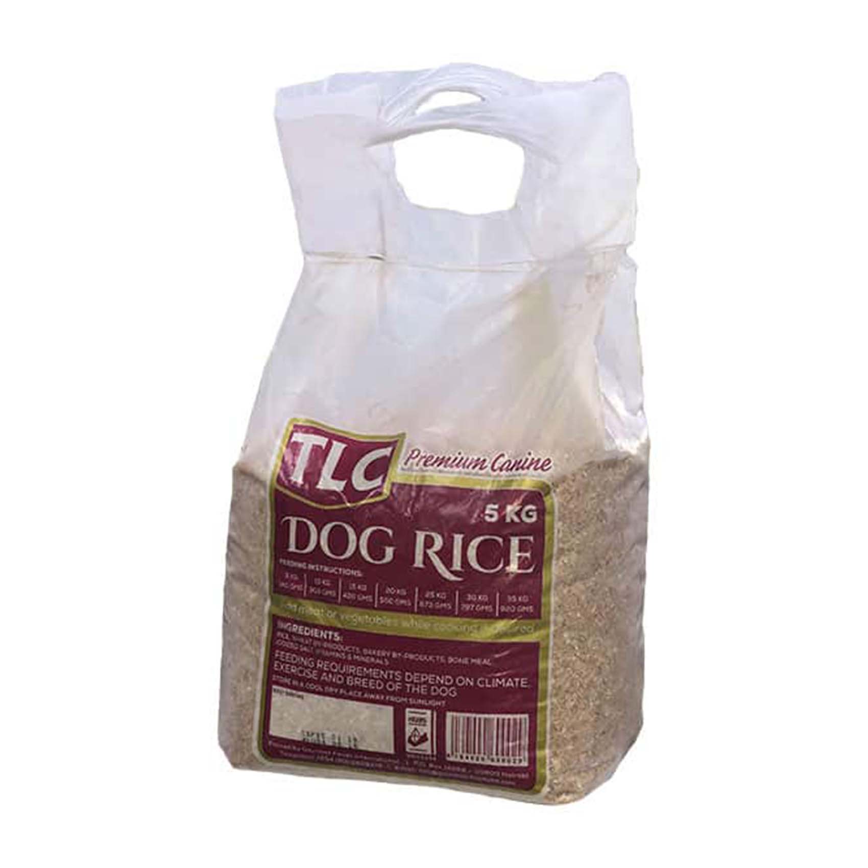 T.L.C. Dog Rice 5Kg