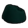 In House Solly Linen Bean Bag Chair - Small - Dark Green