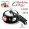 Hawkins Contura Aluminium Hard Anodised Pressure Cooker, 1.5 Litres, Black