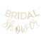 Gold 'Bridal Shower' Bunting
