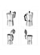 Generic - Aluminium Espresso Percolator Coffee Maker 111253 Silver/Black