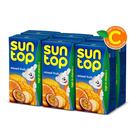 Suntop Mixed Fruit Juice 125ml Pack of 6