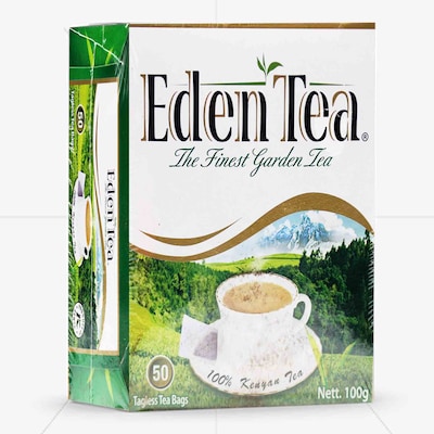 Eden Tea Tagless Black Tea Bags 100g (50 Pieces)