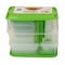 MyChoice Food Container With Lid Clear And Green 17 PCS