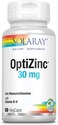 Solaray, Optizinc 30 Mg. 60 Capsules