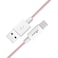 mpBLBERRI BLB-U338 Type-C USB Data Cable1 Meter White &amp; Pink