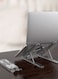 Generic Adjustable Portable Elevator Laptop Stand Black